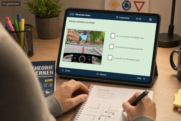 Fahrschulreform 2027: Das soll sich beim Führerschein ändern © KI generiert