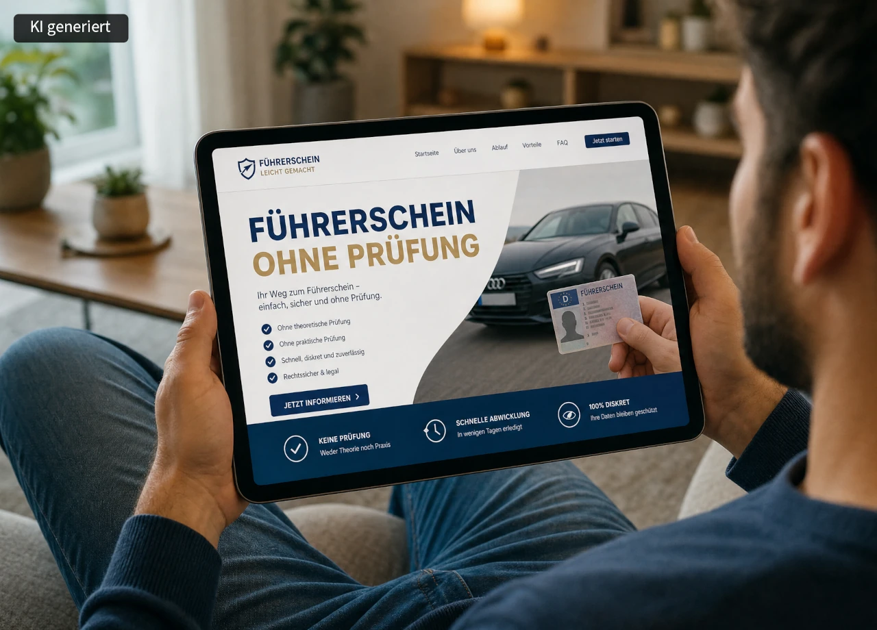 Führerschein ohne Prüfung kaufen: Warum solche Angebote riskant sind