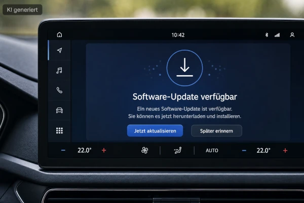 Stellantis-Rückruf wegen Rückfahrkamera © KI generiert